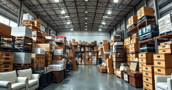 Dep&oacute;sito de M&oacute;veis: Organize Seu Espa&ccedil;o