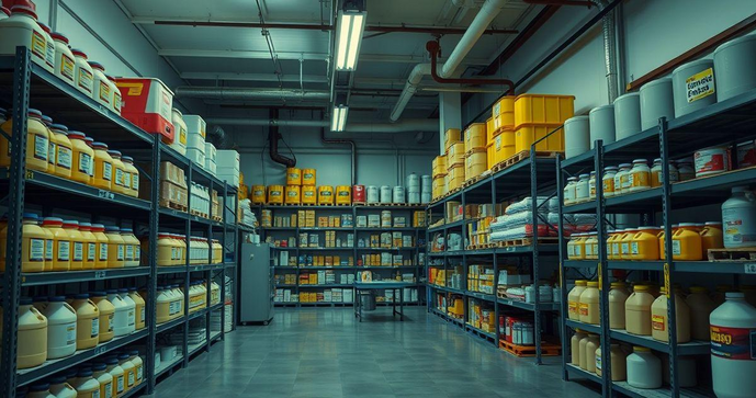 Guia Pr&aacute;tico para a Armazenagem de Produtos Qu&iacute;micos de Forma Segura